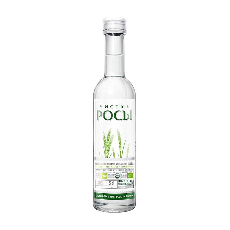 Водка Чистые Росы 0,05