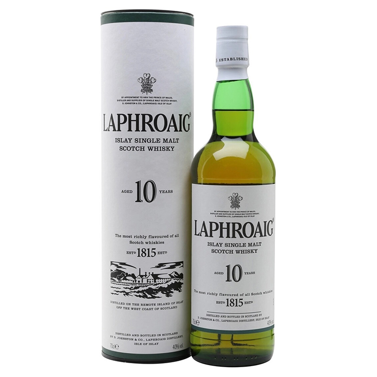 Виски Лафройг 10 лет (п/у)  0,7