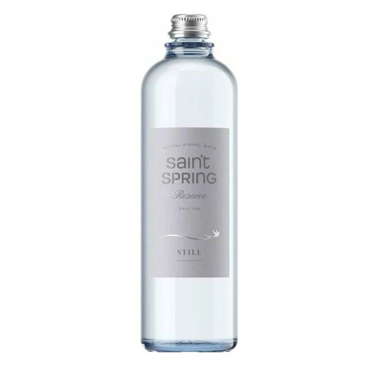 Мин.вода Saint Spring Reserve газированная 0,75 л. Стекло 0,75